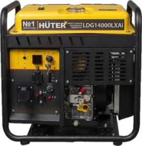 Электрогенератор инверторный дизельный LDG 14000LXАi Huter